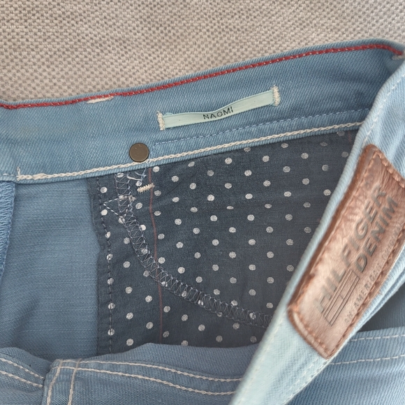 Tommy Hilfiger Naomi Mast Blue Ladies Jeans Size 26 Straight Leg - Picture 12 of 14